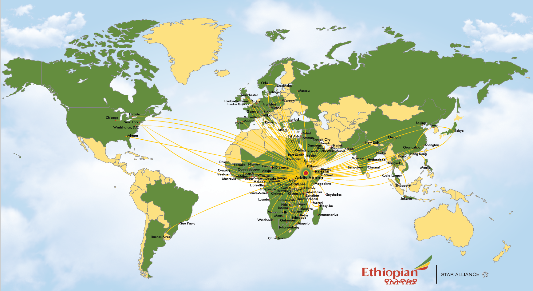 Ethiopian Airlines Winter Warm-Up!